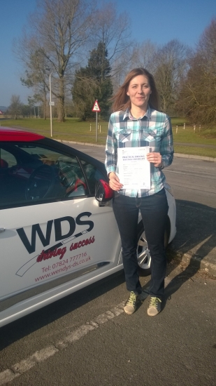 Congratulations Karolina All your hard work paid off with a much deserved pass with 1 minor Im so proud of you and im going to miss our lessons and the chats and laughs we have had along the way Keep in touch