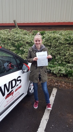 Congratulations Kerrie Difford A brilliant first time pass with zero minors A phenomenal result Iacute;m so proud of you Stay safe and Iacute;ll see you soon for motor way lessons 🚗😊