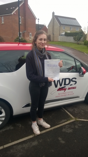 Congratulations Kim Lippe A well deserved first time pass with 1 minor Cant wait to see you out and about in Clover Going to miss our lessons Keep it safe see you on the roads