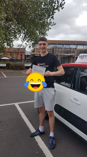 A massive congratulations to Liam Gardner who passed his test today, 1st time and just 3 driver faults. So proud of you, gonna miss our lessons. You always make me laugh. Stay safe, and I´ll see you soon for a motorway lesson. All the best Wendy