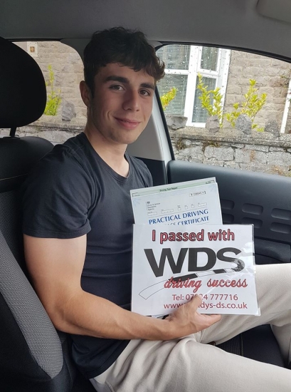 Congratulation to Luke, for passing his test 1st time today. on a very wet weston super mare day. 1 driver fault is a fantastic achievement. I´m so proud of you. Good luck with your exams, stay Safe, I´ll see you on the roads.