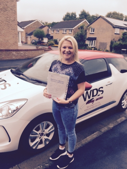 Congratulations to Rachel Summers who passed her practical driving test on Monday A big thank you to your mum and dad for all the extra driving practice in Brummble A fantastic first time pass with just 2 minors Thank you for my beautiful flowers they look amazing Going to miss our lessons See you on the roads drive carefully