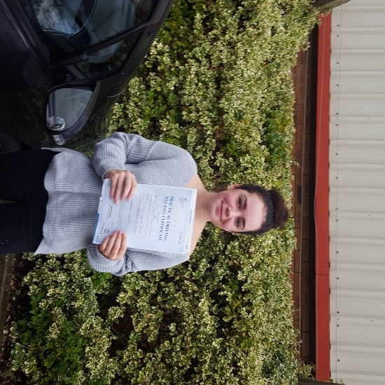 Dec 2016Congratulations Sophie on passing your test You really deserve it Stay safe