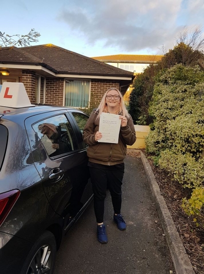 Nov 2017<br />
<br />

<br />
<br />
Congratulations Shannon on your 1st time pass with just 2 minors Stay safe